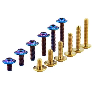 Śruby do głowic tarczowych M6 ze stopu tytanu