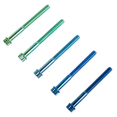 Śruby Torx tytanowe M6×60 w kołnierzu